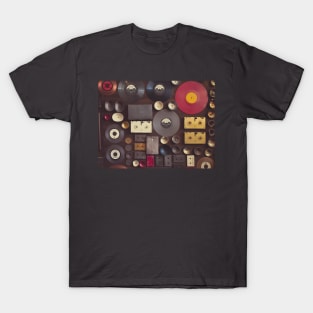 Vinyls Wall T-Shirt